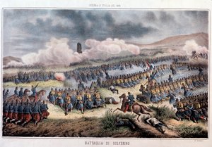 Die Schlacht von Solferino, 24.06.1859