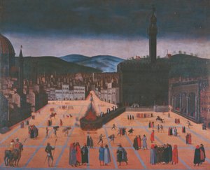 Die Hinrichtung von Girolamo Savonarola