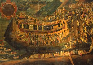 Das große Martyrium der zweiundfünfzig Märtyrer von Nagasaki (1622)