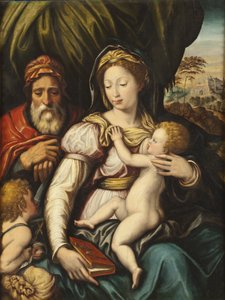 Die Heilige Familie mit dem kleinen St. Johannes