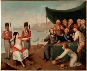 Die Unabhängigkeit von Ligurien, 1815 von Italian School