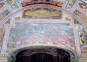 Die Straßen von Rom, während der Herrschaft von Papst Sixtus V.