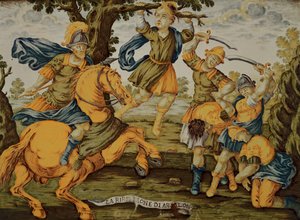 Der Aufstand von König Davids Sohn Absalom