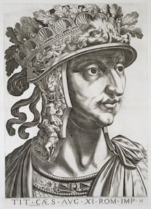 Titus Caesar (39-81 n. Chr.), 1596 von Italian School