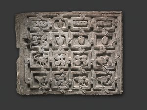 Transenna-Panel, lombardisch, 700-800 von Italian School