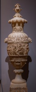 Vase mit klassischer Szene: Das Opfer der Polyxena, ca. 1825