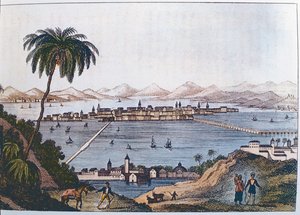 Ansicht von Mexiko-Stadt, 1714