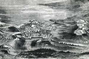 Blick auf Peschiera del Garda von Italian School