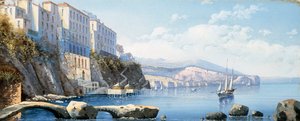 Ansicht von Sorrent von Italian School