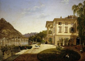 Villa La Roda in Blevio am Comer See (im Besitz von Giuditta Pasta ab 1827, jetzt zerstört)