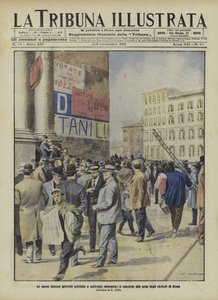 Wähler gehen zur Wahl bei den italienischen Parlamentswahlen in Rom von Italian School
