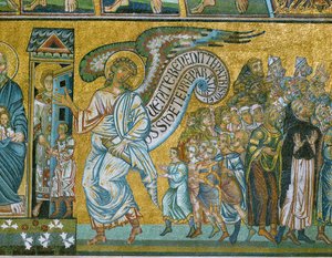 Ein Engel führt "den Gerechten"