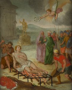 Martyrium des heiligen Laurentius (ca. 1600-99)