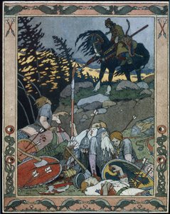Illustration für das Märchen Maria Morevna