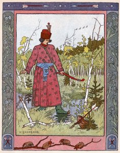 Die Prinzessin und der Frosch, um 1899