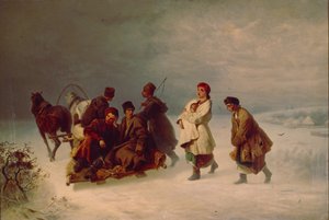 Der Abschied der Rekruten, 1860