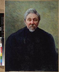 Porträt des Schriftstellers Dmitry Mamine-Sibiriak von Ivan Kirillovich Parkhomenko