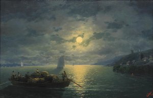 Überquerung des Dnepr bei Mondschein, 1897