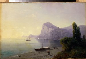 Die Festung von Sudak von Ivan Konstantinovich Aivazovsky
