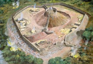Pickering Castle, 12. Jahrhundert, ca. 1990-2010