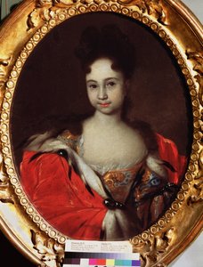 Porträt der Großfürstin Anna Petrowna von Russland (1708-1728) von Ivan Nikitich Nikitin