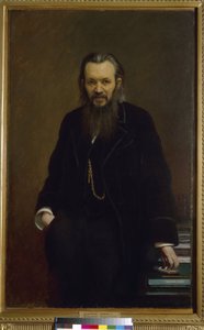 Porträt des Verlegers und Journalisten Aleksei Souvorin (1834-1912)