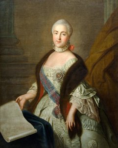 Katharina II. als Großherzogin Ekaterina Alekseyevna, 1762 von Ivan Petrovich Argunov