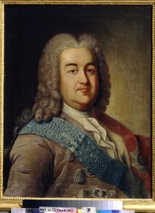Porträt des Prinzen Alexis Mikhailovich Tcherkasski