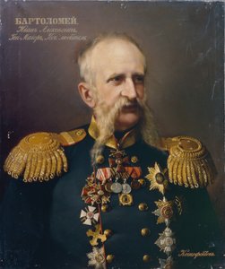Porträt von Ivan Alexeyevich Bartolomey 1813-1870, 1860er Jahre