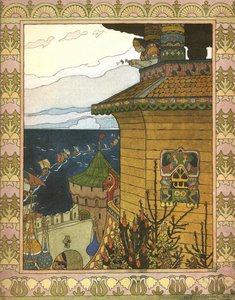 Illustration zum Märchen Die weiße Ente, 1902