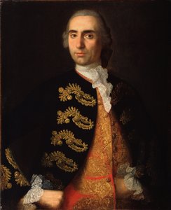 Porträt von Ivan Kotsarev, 1757-1759