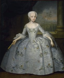 Porträt von Sarah Eleanore von Fermor, um 1750 von Ivan Yakovlevich Vishnyakov