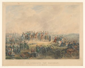 Übergabe von Hasselt am 8. August 1831