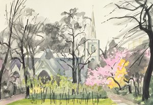 St. Michaels Kirche, Chester Square, London, 1982