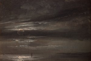 Mondlicht über dem Meer