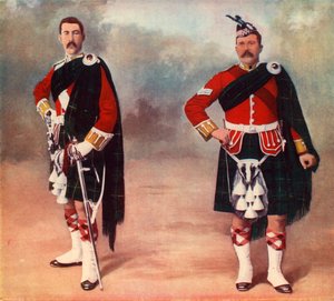 Die Kapstädter Highlanders, 1900 von JE Bruton