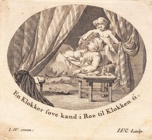 Ein dicker Glockner schläft