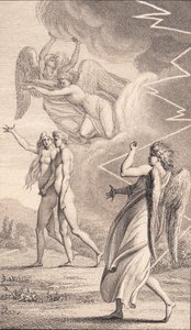Illustration zu Ewalds "Adam und Eva". V von J.F. Clemens
