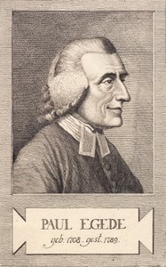 Kopie nach Clemens Porträt von Paul Egede, Sw. 258 von J.F. Clemens