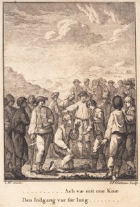 Niels Kok auf der Richtstätte