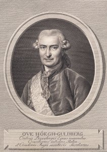 Porträt von Ove Høegh-Guldberg von J.F. Clemens