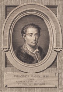 Porträt des Malers Johan Mandelberg
