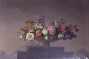 Blumen in einer Schale
