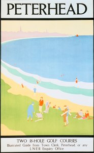 Peterhead, London & North Eastern Railway LNER Poster