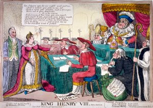 König Heinrich VIII., Akt II, Szene IV von JL Marks
