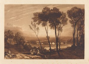Die Brücke in der mittleren Entfernung, veröffentlicht 1808