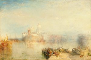 Die Dogana und Santa Maria della Salute, Venedig, 1843 von Joseph Mallord William Turner