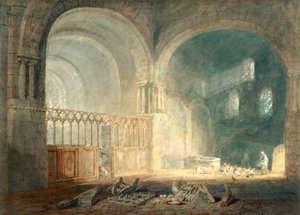 Querschiff der Ewenny Priory, Glamorganshire von Joseph Mallord William Turner