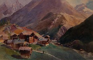 Zermatt von Platten von J.M. Donne
