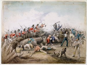 Eureka Stockade Aufstand, Ballarat, Australien, 1854